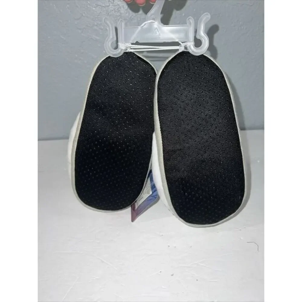 Disney Frozen II Olaf Unisex Kids Size 4 Plush‎ Soft Slippers NWT